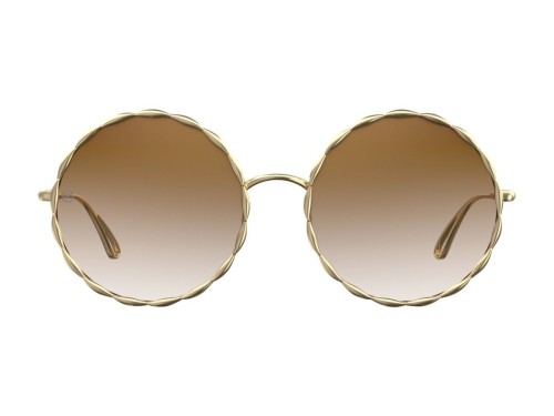 Elie Saab ES004/S - PO5 VT - 56 Napszemüvegek Arany Kerek