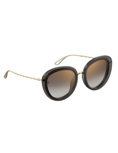 Elie Saab ES007/S - FT3 5B - 53 Napszemüvegek Arany,Fekete Pillow (Lekerekített)
