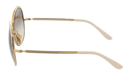 Elie Saab ES011/S - 01Q VU - 59 Napszemüvegek Arany Kerek