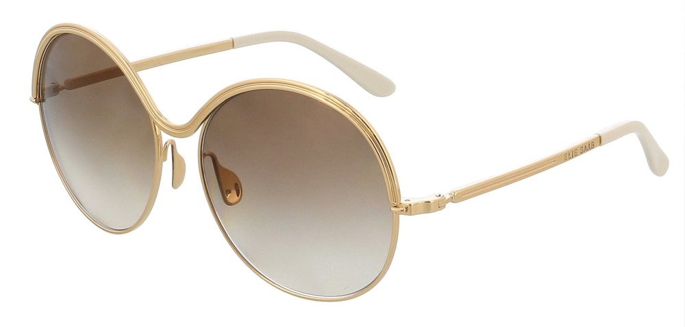 Elie Saab ES011/S - 01Q VU - 59 Napszemüvegek Arany Kerek