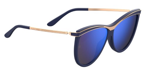Elie Saab ES024/GS - PJP QQ - 61 Napszemüvegek Arany,Kék Pillow (Lekerekített)
