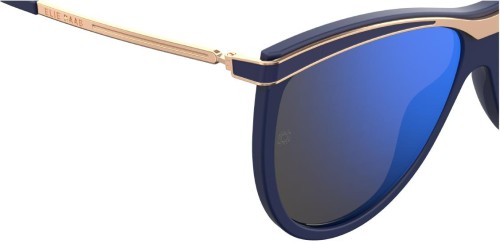 Elie Saab ES024/GS - PJP QQ - 61 Napszemüvegek Arany,Kék Pillow (Lekerekített)