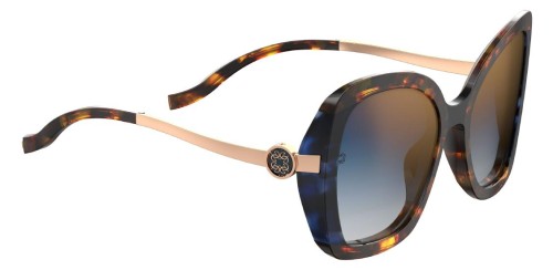 Elie Saab ES026/G/S - IPR 1Q - 56 Napszemüvegek Havanna,Kék,Arany Pillangó