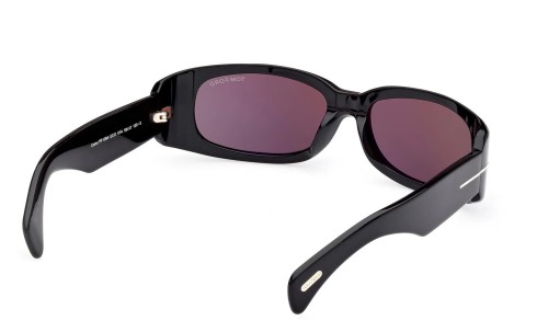 Tom Ford FT1064 ECO COREY - 01A - 59 Napszemüvegek Fekete Szögletes