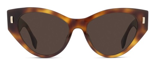 Fendi FE40035I - 53E - 55 Napszemüvegek Havanna Cat Eye (Macskaszem)