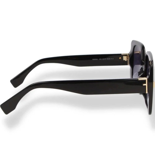 Fendi FE40036U - 01W - 53 Napszemüvegek Fekete Szögletes