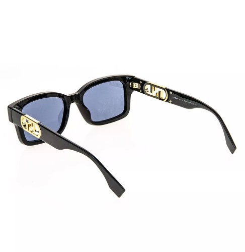 Fendi FE40050I - 01V - 53 Napszemüvegek Fekete,Arany Szögletes