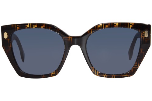 Fendi FE40070I - 55A - 54 Napszemüvegek Havana Cat Eye (Macskaszem)