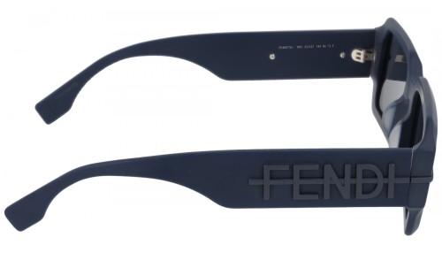 Fendi FE40073U - 90V - 52 Napszemüvegek Kék Szögletes
