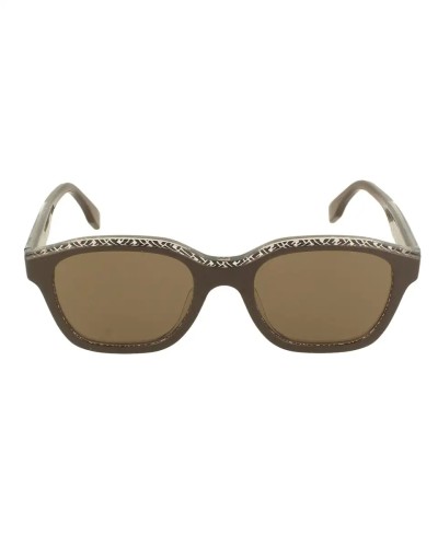 Fendi FE40077I - 50E - 51 Napszemüvegek Barna,Fehér,Mintás Szögletes
