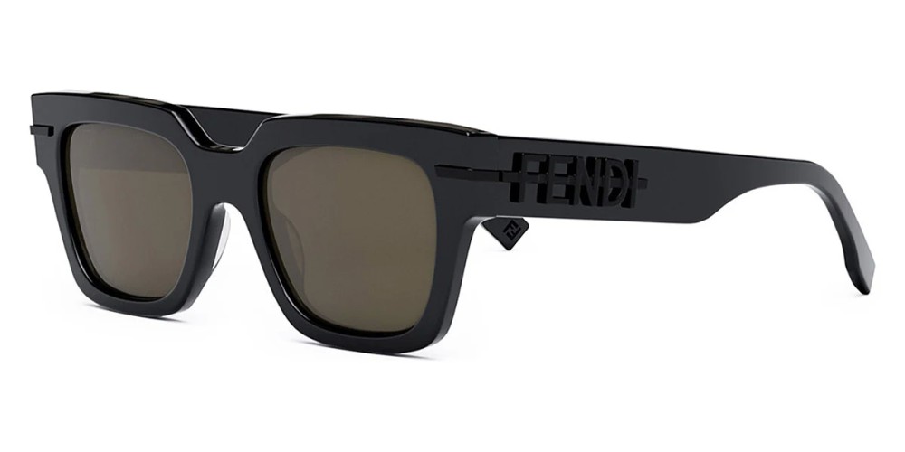 Fendi FE40078I - 90J - 51 Napszemüvegek Fekete Szögletes