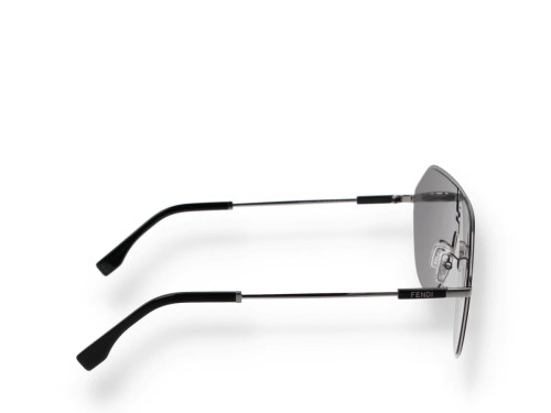 Fendi FE40080U - 12C - 65 Napszemüvegek Ezüst Pilóta (Aviator)