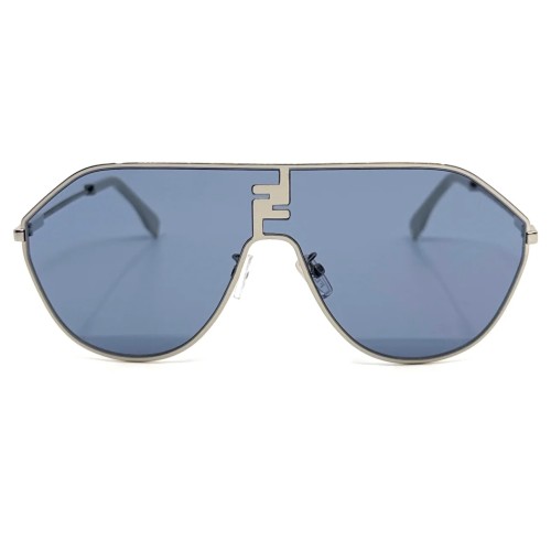 Fendi FE40080U - 16V - 65 Napszemüvegek Ezüst Pilóta (Aviator)