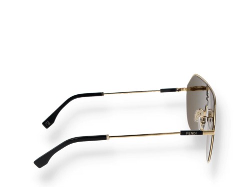 Fendi FE40080U - 30E - 65 Napszemüvegek Arany Pilóta (Aviator)