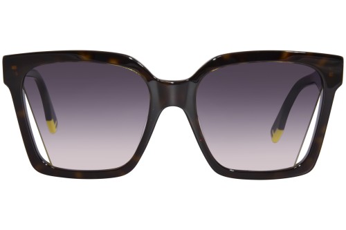 Fendi FE40085I - 52B - 55 Napszemüvegek Havana Szögletes