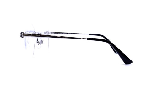 Cartier CT0448O - 002 - 60 Optikai keretek Ezüst,Fekete Különleges