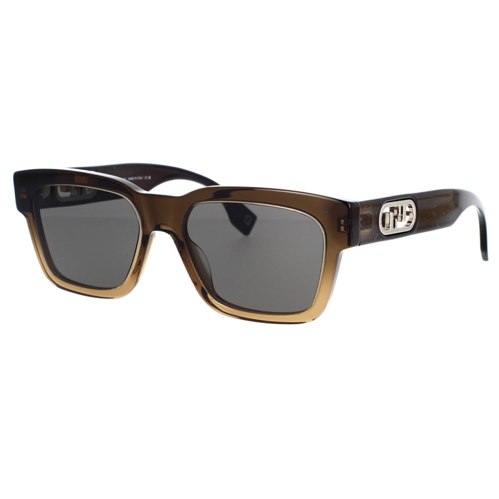 Fendi FE40107I - 50A - 53 Napszemüvegek Barna Szögletes
