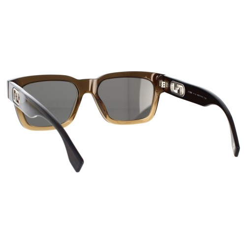 Fendi FE40107I - 50A - 53 Napszemüvegek Barna Szögletes