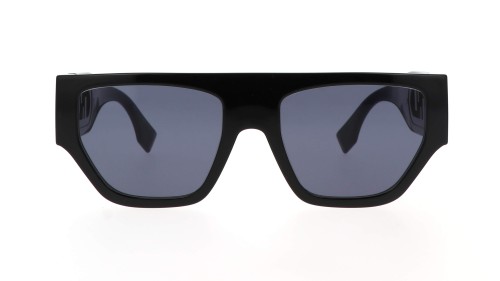 Fendi FE40108U - 01V - 54 Napszemüvegek Fekete Flat Top (Felül egyenes)