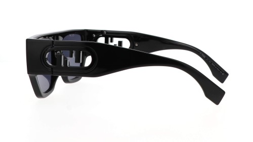 Fendi FE40108U - 01V - 54 Napszemüvegek Fekete Flat Top (Felül egyenes)