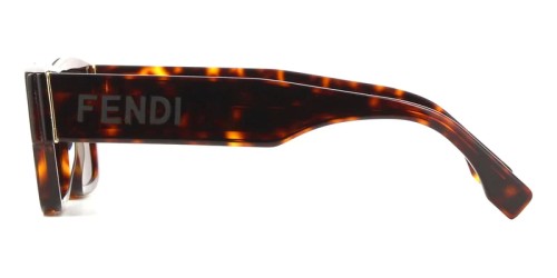 Fendi FE40118I - 54E - 53 Napszemüvegek Havanna Szögletes