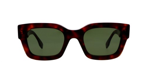 Fendi FE40119I - 54N - 50 Napszemüvegek Havana Szögletes