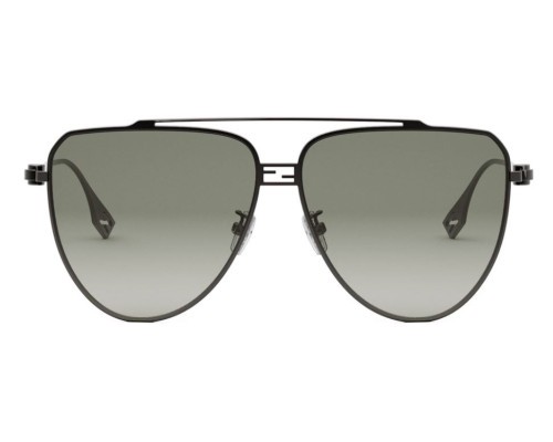 Fendi FE40122U - 14P - 59 Napszemüvegek Fekete Pilóta (Aviator)
