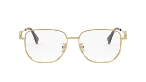 Fendi FE50111F - 030 - 54 Optikai keretek Arany, Havana Szögletes