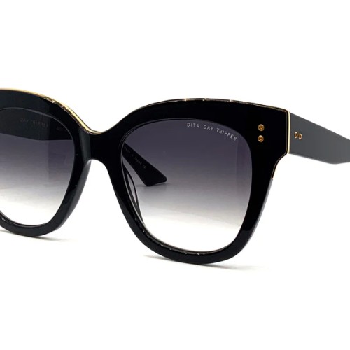 Dita DAY TRIPPER 22031 - A - 55 Napszemüvegek Arany,Fekete Cat Eye (Macskaszem)
