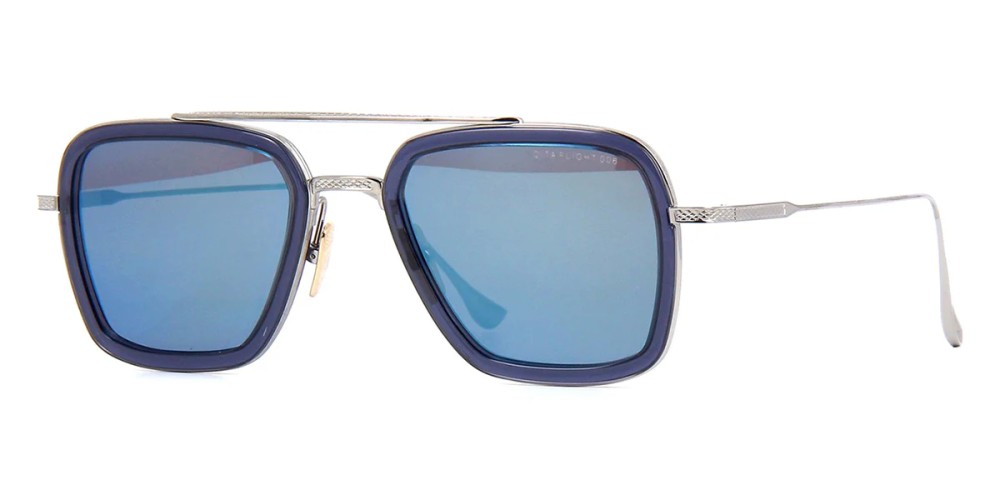 Dita FLIGHT.006 7806 - G - 52 Napszemüvegek Ezüst,Kék Pilóta (Aviator)