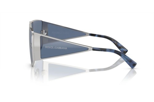 DOLCE & GABBANA DG2305 - 05/80 Napszemüvegek Kék,Ezüst Flat Top (Felül egyenes)