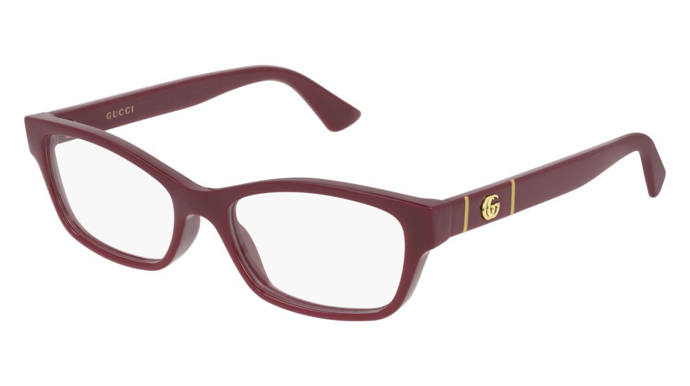 Gucci GG0635O - 003 - 51 Optikai keretek Piros Szögletes