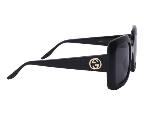 Gucci GG0896S - 001 - 52 Napszemüvegek Fekete Szögletes