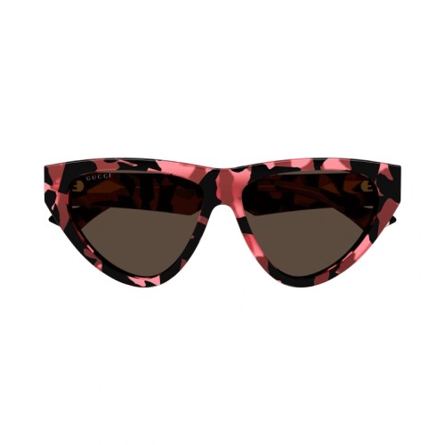 Gucci GG1333S - 003 - 58 Napszemüvegek Rózsaszín, Fekete mintás Cat Eye (Macskaszem)