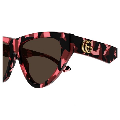 Gucci GG1333S - 003 - 58 Napszemüvegek Rózsaszín, Fekete mintás Cat Eye (Macskaszem)