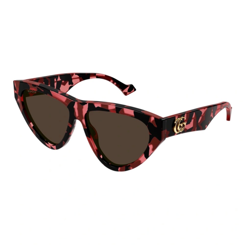 Gucci GG1333S - 003 - 58 Napszemüvegek Rózsaszín, Fekete mintás Cat Eye (Macskaszem)