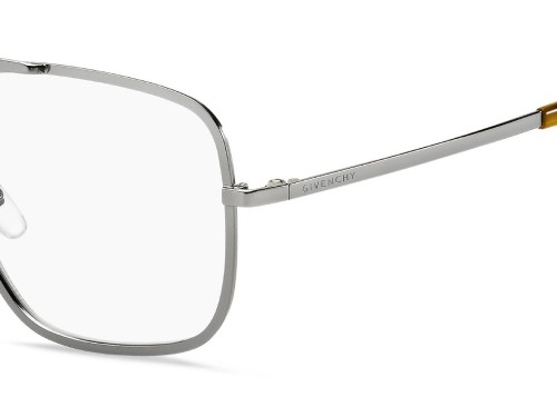 Givenchy GV0098 - KJ1 - 56 Optikai keretek Ezüst, Havana Pilóta (Aviator)