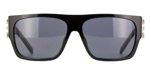 Givenchy GV40053I - 01A - 61 Napszemüvegek Fekete,Ezüst Szögletes