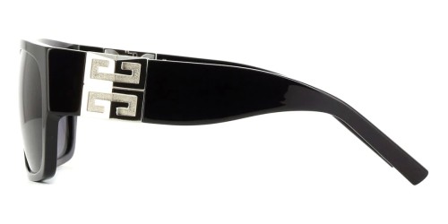 Givenchy GV40053I - 01A - 61 Napszemüvegek Fekete,Ezüst Szögletes