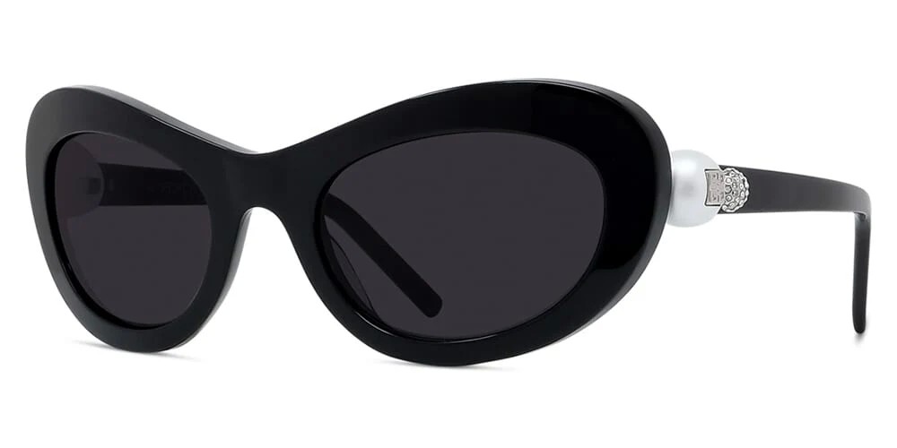 Givenchy GV40070U - 01A - 55 Napszemüvegek Fekete Cat Eye (Macskaszem)