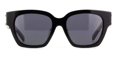 Givenchy GV40083F - 01A - 53 Napszemüvegek Fekete,Ezüst Szögletes