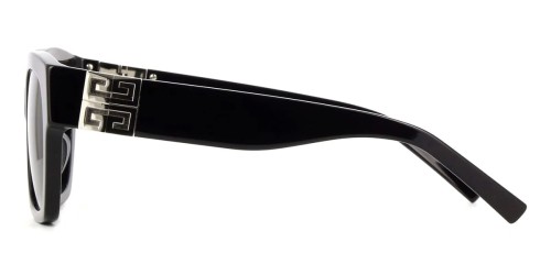 Givenchy GV40083F - 01A - 53 Napszemüvegek Fekete,Ezüst Szögletes