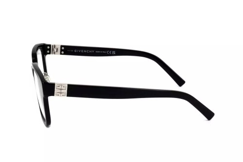 Givenchy GV50040F - 001 - 53 Optikai keretek Fekete Szögletes