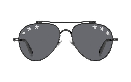 Givenchy GV7057/STARS - 807IR - 58 Napszemüvegek Fekete,Fehér Pilóta (Aviator)
