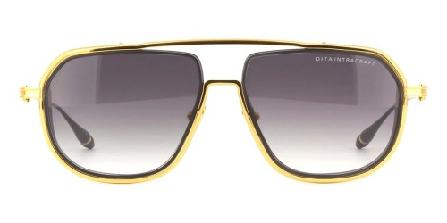 Dita INTRACRAFT DTS165-A TITANIUM - 01 - 59 Napszemüvegek Arany,Fekete Pilóta (Aviator)
