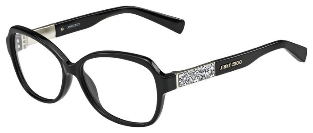 Jimmy Choo JC108 - 29A - 55 Optikai keretek Fekete Szögletes