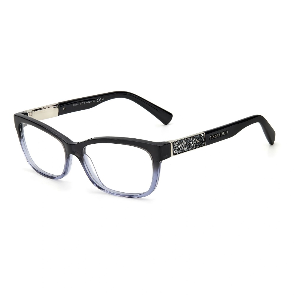 Jimmy Choo JC110 - U76 - 53 Optikai keretek Fekete,Szürke Szögletes