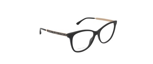 Jimmy Choo JC199 - 807 - 53 Optikai keretek Arany,Fekete Szögletes