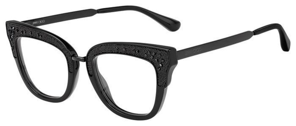 Jimmy Choo JC237 - 807 - 49 Optikai keretek Fekete Cat Eye (Macskaszem)