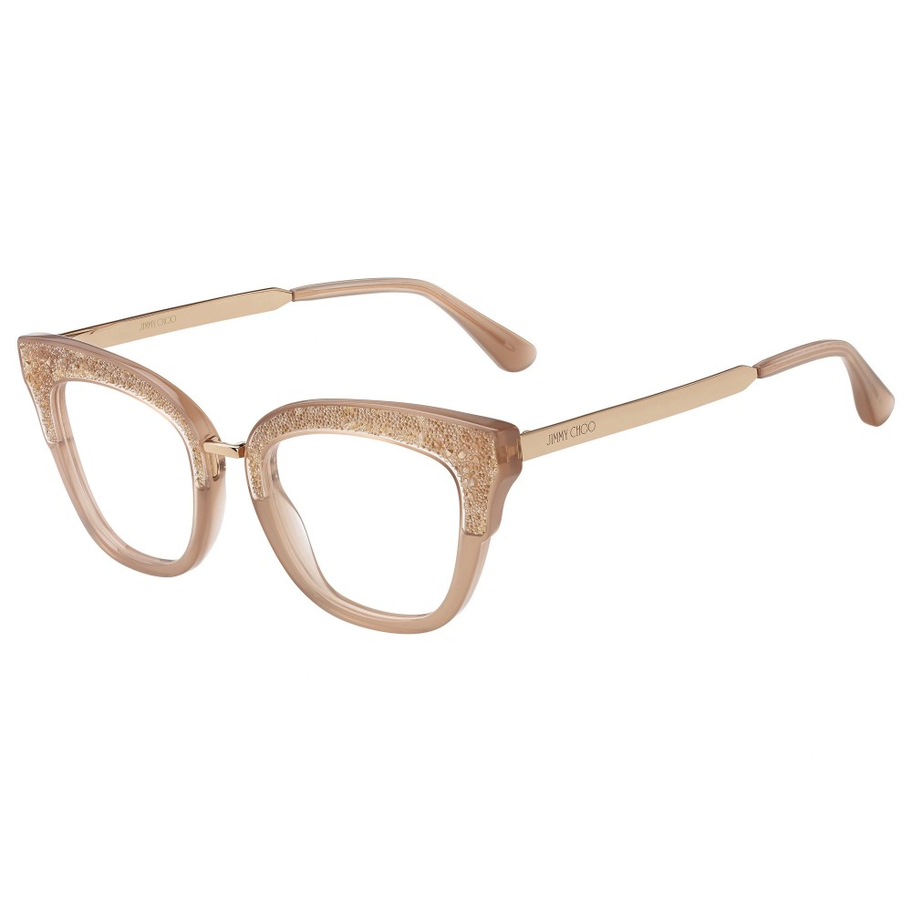 Jimmy Choo JC237 - FWM - 49 Optikai keretek Bézs Cat Eye (Macskaszem)